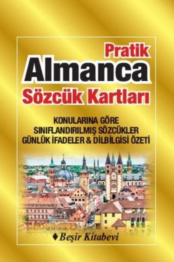 Pratik Almanca Sözcük Kartları - Beşir Kitabevi - Image 1