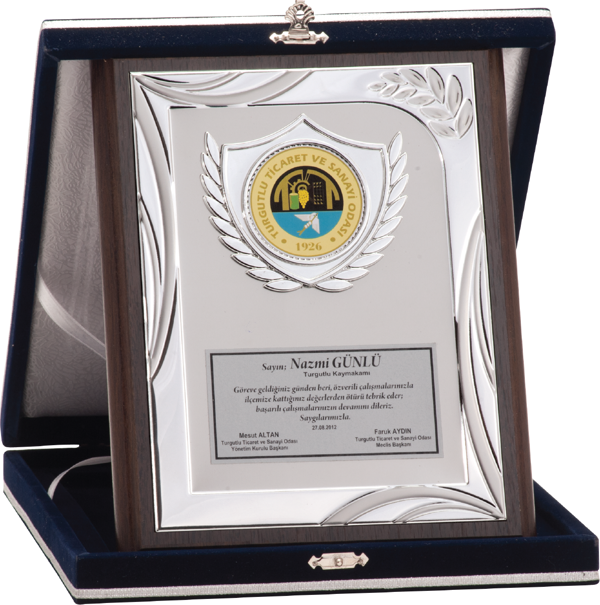 ODAK KUPA - Ahşap Plaketler - PL-123 A - 18x24 cm - Image 1