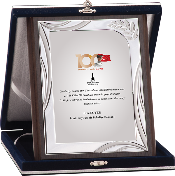 ODAK KUPA - Ahşap Plaketler - PL-123-M A - 18x24 cm - Image 1
