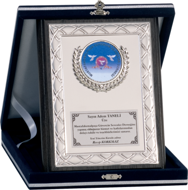ODAK KUPA - Ahşap Plaketler - PL-061 B - 15x20 cm - Image 1
