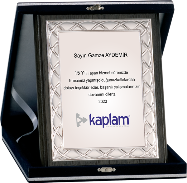 ODAK KUPA - Ahşap Plaketler - PL-061-M A - 18x24 cm - Image 1