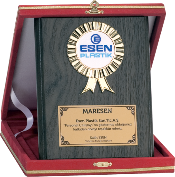 ODAK KUPA - Ahşap Plaketler - PL-005 B - 15x20 cm - Image 1