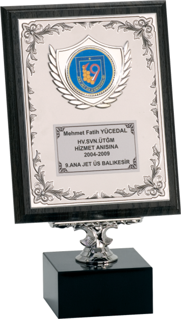 ODAK KUPA - Ahşap Plaketler - PL-066 A - 18x24 cm - Image 1