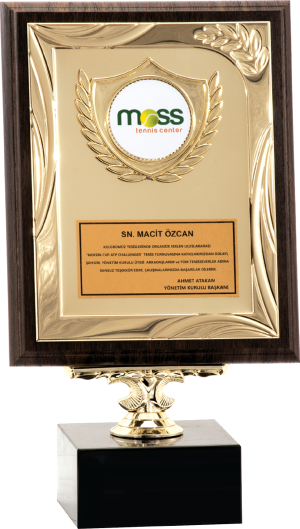 ODAK KUPA - Ahşap Plaketler - PL-126 A - 18x24 cm - Image 1