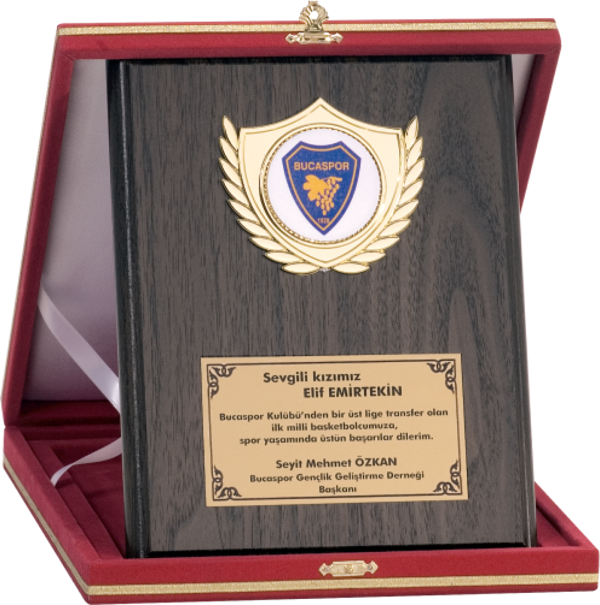 ODAK KUPA - Ahşap Plaketler - PL-009 A - 18x24 cm - Image 1