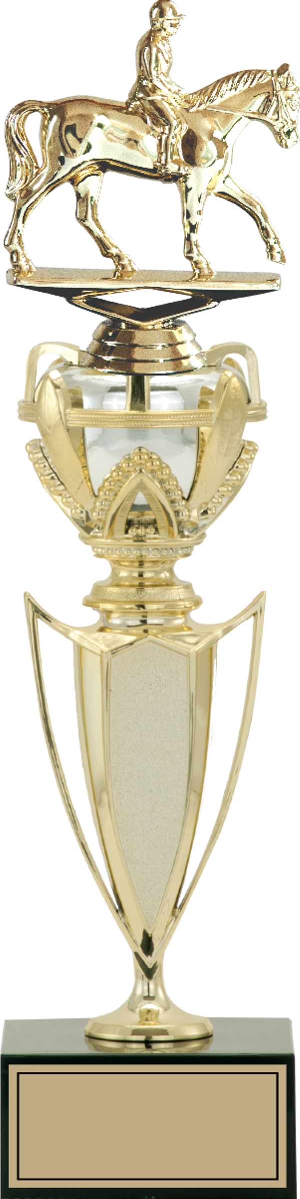ODAK KUPA - Figürlü Kupalar - At / Binici Figürlü Kupalar FG-044 B - 40 cm - Image 1