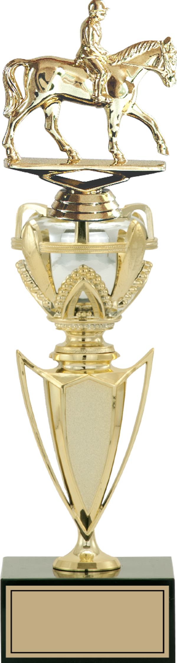 ODAK KUPA - Figürlü Kupalar - At / Binici Figürlü Kupalar FG-044 C - 37 cm - Image 1