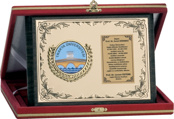 ODAK KUPA - Ahşap Plaketler - PL-071 B - 15x20 cm - Image 1