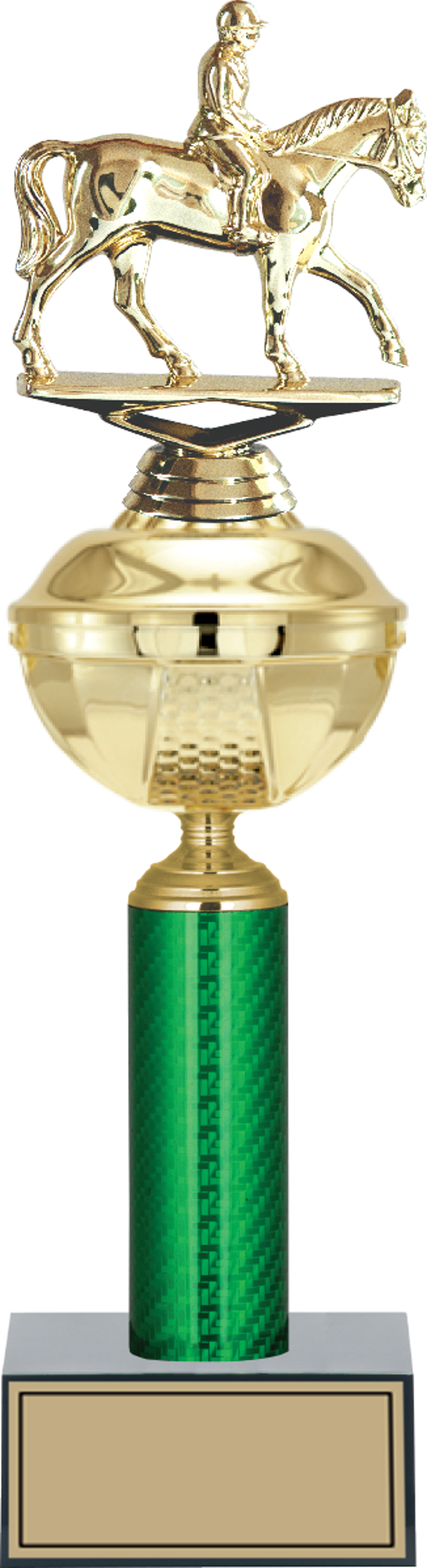 ODAK KUPA - Figürlü Kupalar - At / Binici Figürlü Kupalar FG-049 A - 41 cm - Image 1