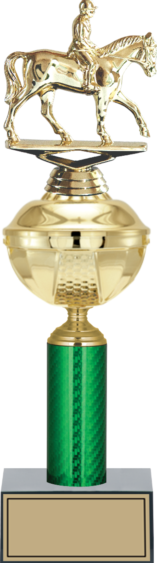 ODAK KUPA - Figürlü Kupalar - At / Binici Figürlü Kupalar FG-049 B - 38 cm - Image 1