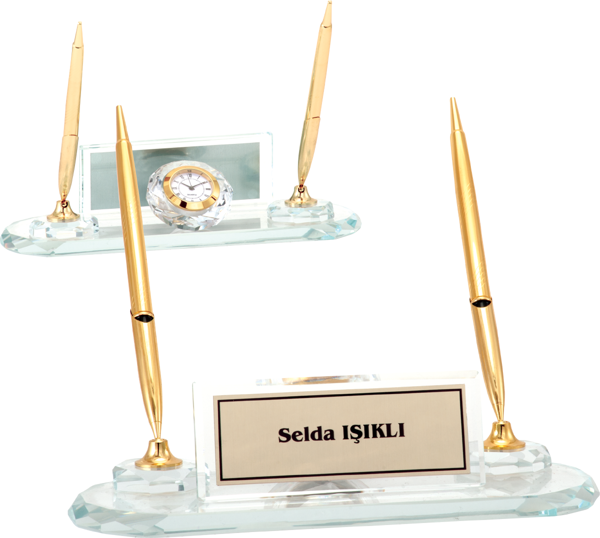 ODAK KUPA - Ahşap ve Cam Masa İsimlikleri - YZ-029 A - 10 cm - Image 1