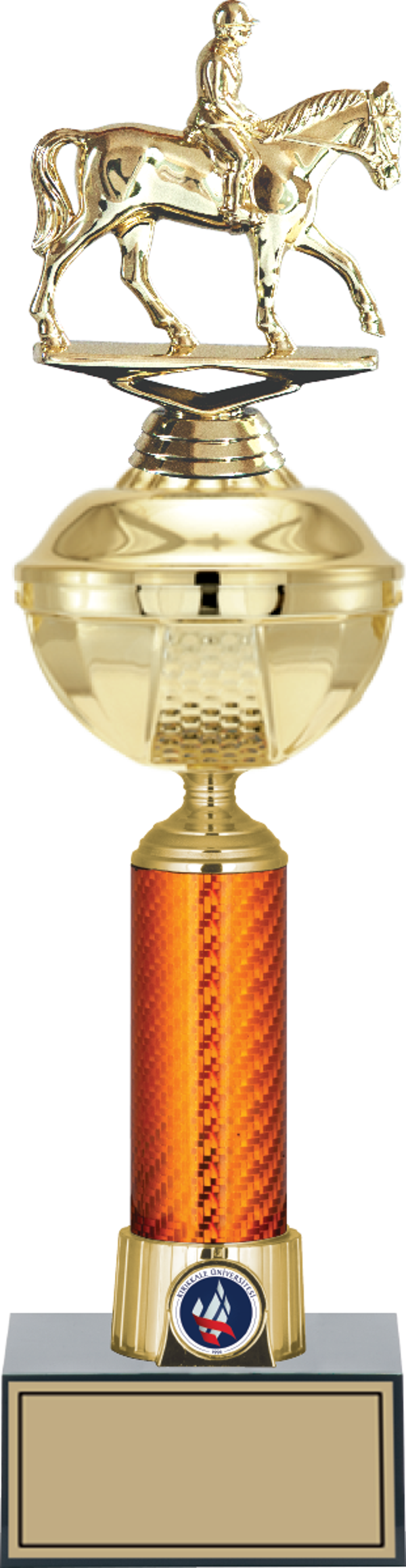 ODAK KUPA - Figürlü Kupalar - At / Binici Figürlü Kupalar FG-055 B - 42 cm - Image 1