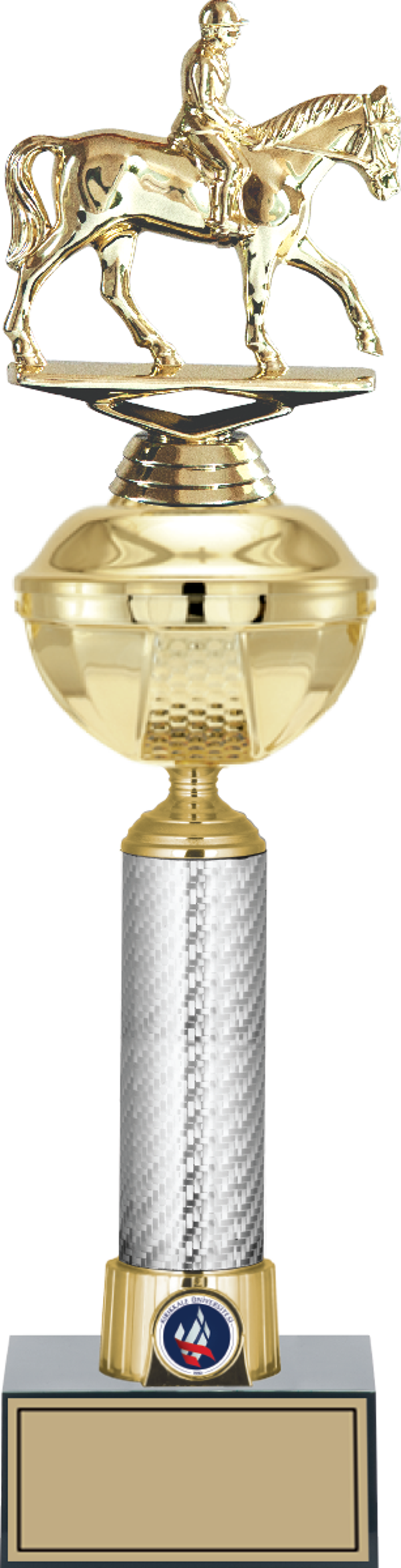 ODAK KUPA - Figürlü Kupalar - At / Binici Figürlü Kupalar FG-057 A - 45 cm - Image 1