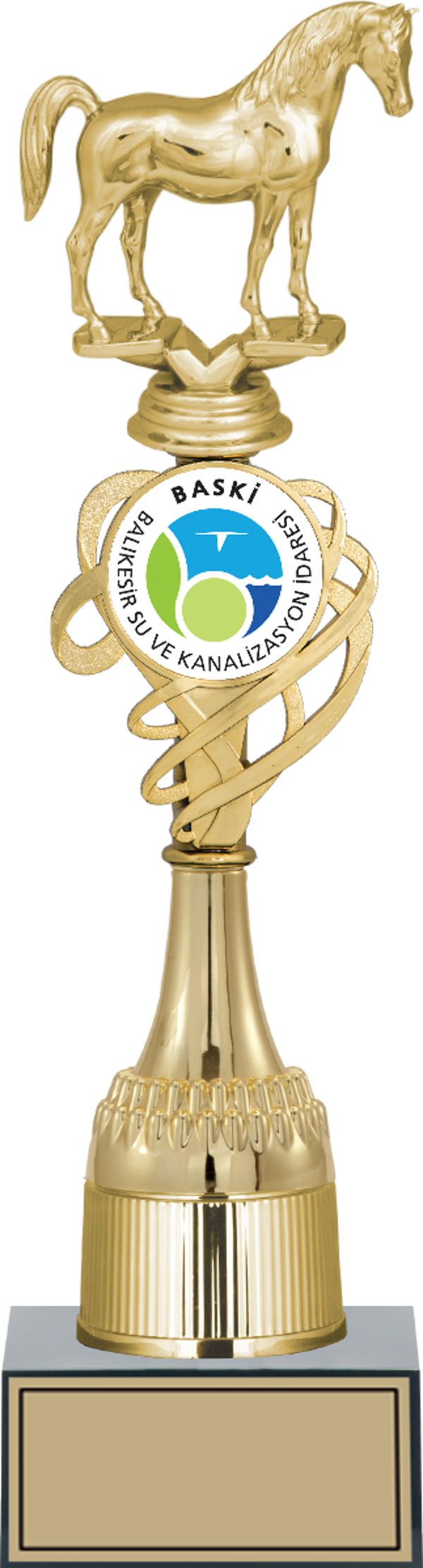 ODAK KUPA - Figürlü Kupalar - At Figürlü Kupalar FG-033 B - 37 cm - Image 1