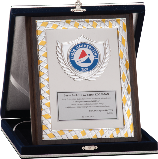 ODAK KUPA - Ahşap Plaketler - PL-017 A - 18x24 cm - Image 1