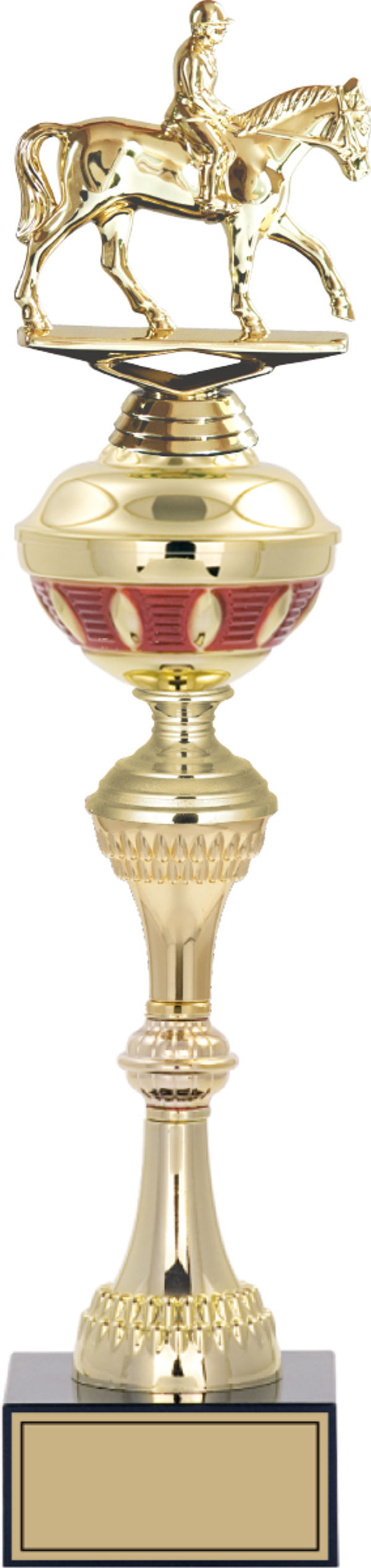 ODAK KUPA - Figürlü Kupalar - At / Binici Figürlü Kupalar FG-064 B - 46 cm - Image 1