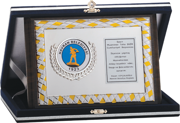 ODAK KUPA - Ahşap Plaketler - PL-019 B - 15x20 cm - Image 1