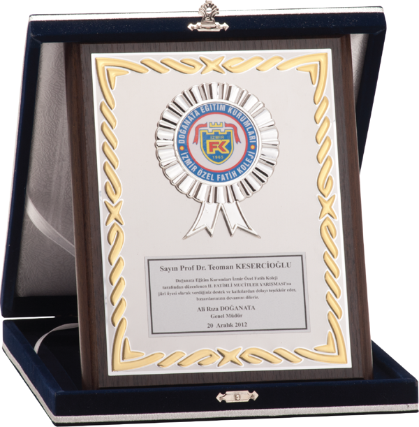 ODAK KUPA - Ahşap Plaketler - PL-021 A - 18x24 cm - Image 1