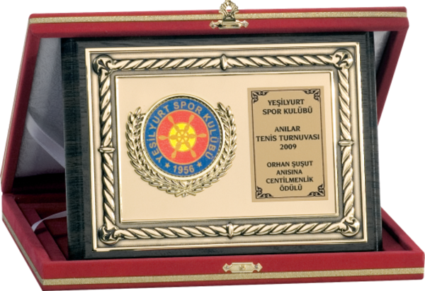 ODAK KUPA - Ahşap Plaketler - PL-083 B - 15x20 cm - Image 1