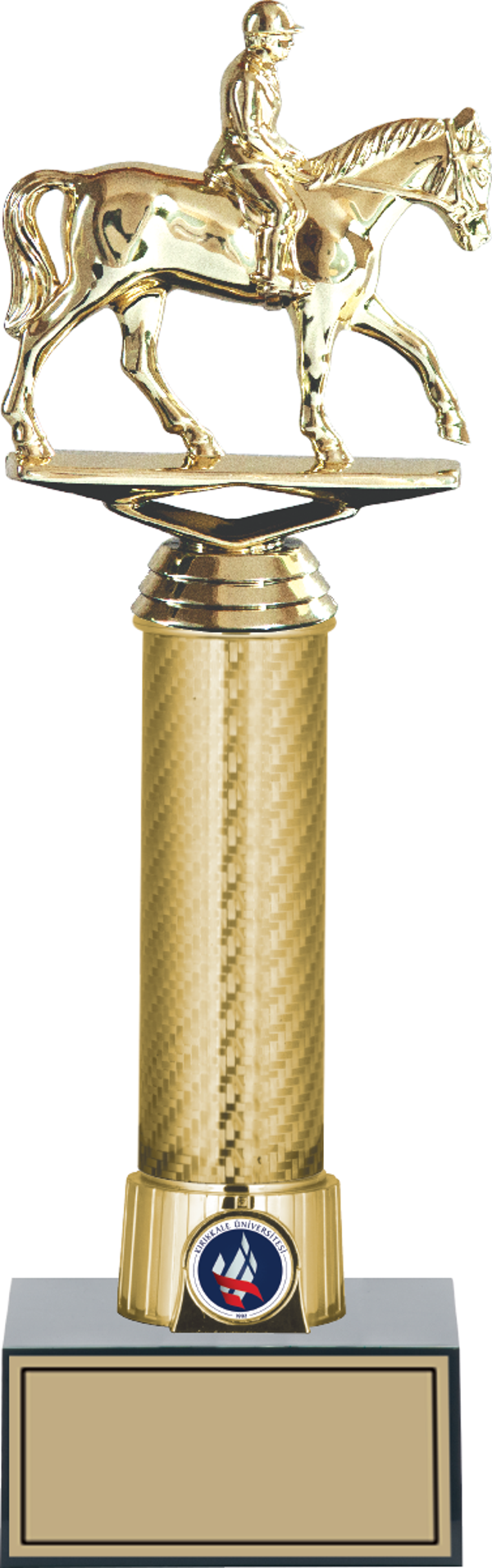 ODAK KUPA - Figürlü Kupalar - At / Binici Figürlü Kupalar FG-008 A - 33 cm - Image 1