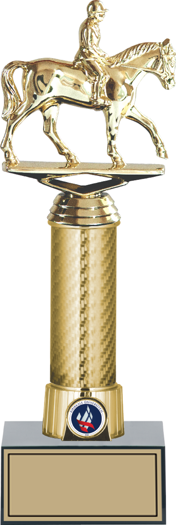 ODAK KUPA - Figürlü Kupalar - At / Binici Figürlü Kupalar FG-008 B - 30 cm - Image 1