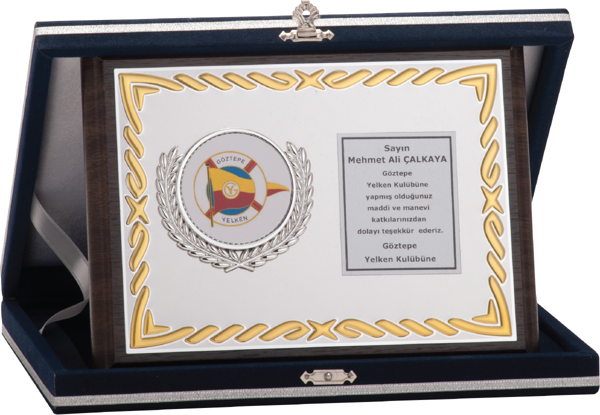 ODAK KUPA - Ahşap Plaketler - PL-023 B - 15x20 cm - Image 1