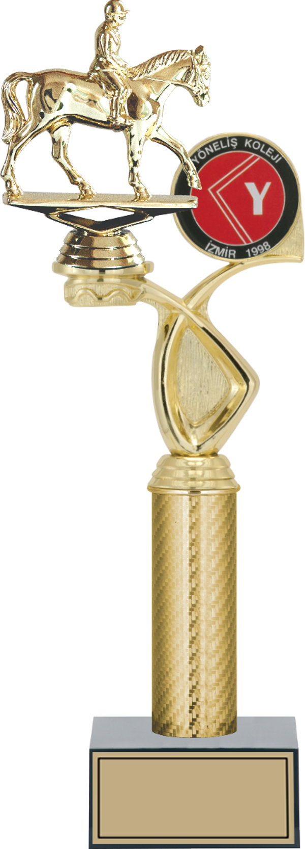 ODAK KUPA - Figürlü Kupalar - At / Binici Figürlü Kupalar FG-015 A - 39 cm - Image 1
