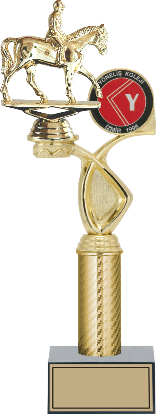 ODAK KUPA - Figürlü Kupalar - At / Binici Figürlü Kupalar FG-015 B - 36 cm - Image 1