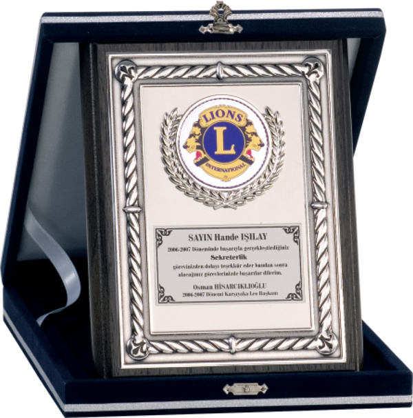 ODAK KUPA - Ahşap Plaketler - PL-085 B - 15x20 cm - Image 1