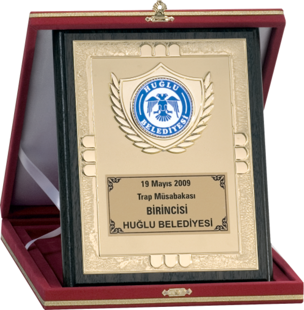 ODAK KUPA - Ahşap Plaketler - PL-025 A - 18x24 cm - Image 1