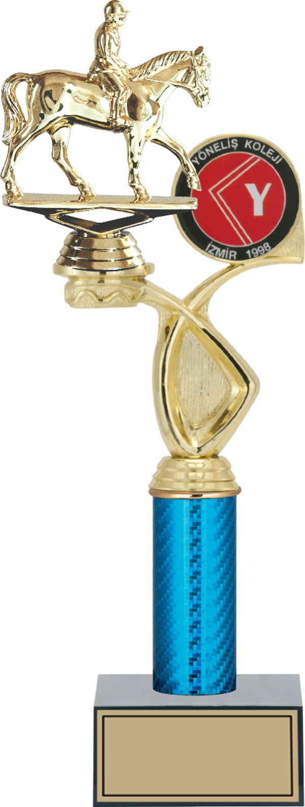 ODAK KUPA - Figürlü Kupalar - At / Binici Figürlü Kupalar FG-017 B - 36 cm - Image 1