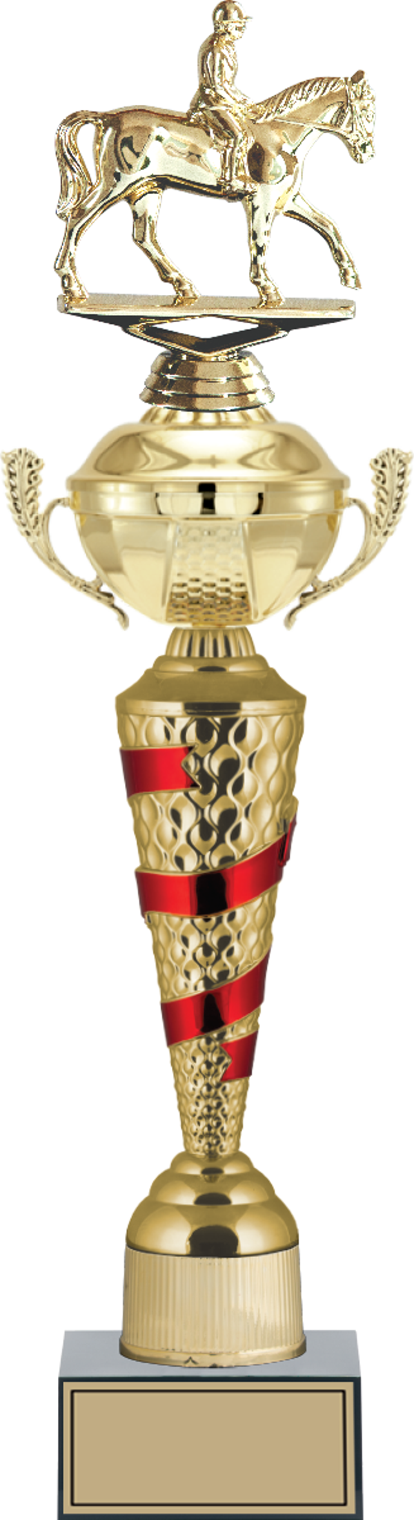 ODAK KUPA - Figürlü Kupalar - At / Binici Figürlü Kupalar FG-078 B - 52 cm - Image 1