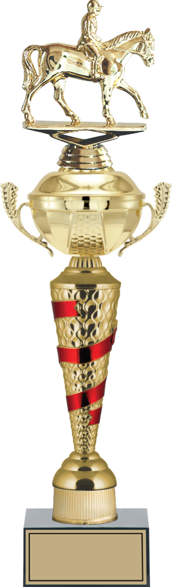 ODAK KUPA - Figürlü Kupalar - At / Binici Figürlü Kupalar FG-078 C - 48 cm - Image 1