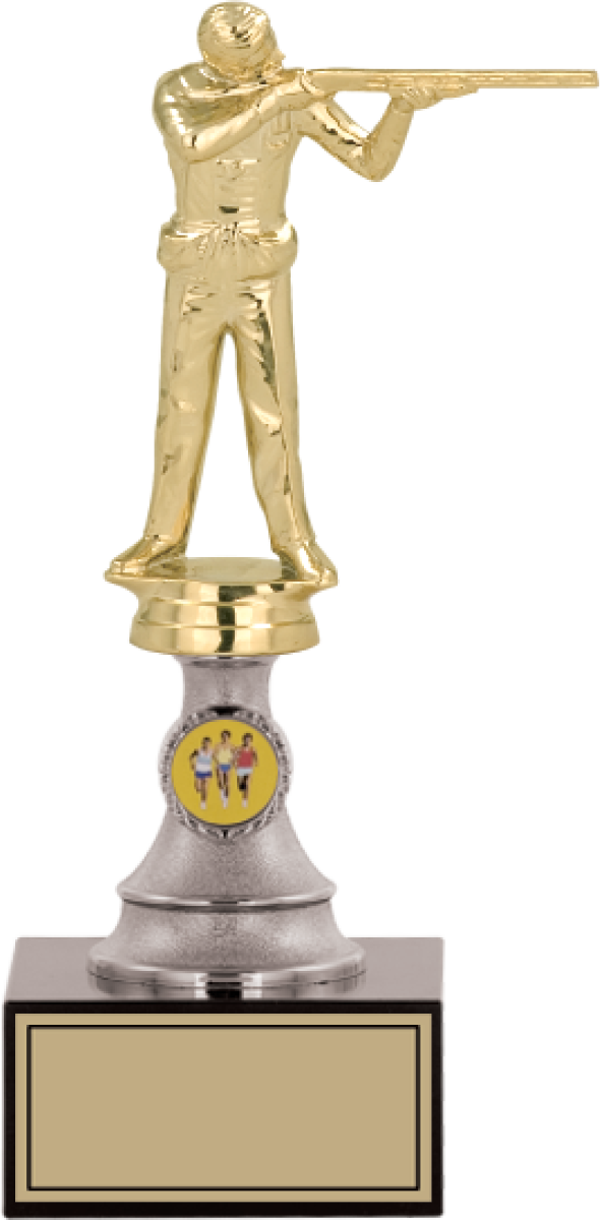 ODAK KUPA - Figürlü Kupalar - Atıcı Figürlü Kupalar FG-010 C - 26 cm - Image 1