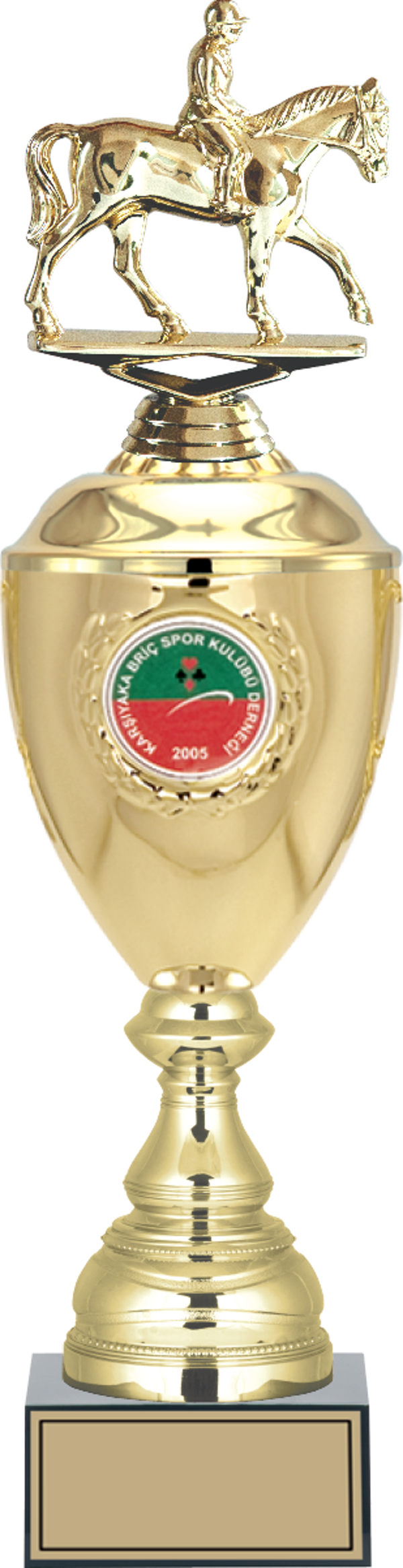 ODAK KUPA - Figürlü Kupalar - At / Binici Figürlü Kupalar FG-079 B - 47 cm - Image 1