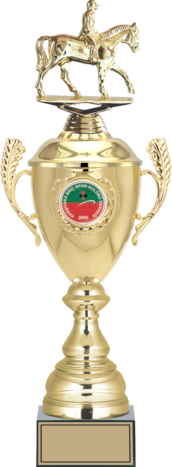 ODAK KUPA - Figürlü Kupalar - At / Binici Figürlü Kupalar FG-080 A - 49 cm - Image 1