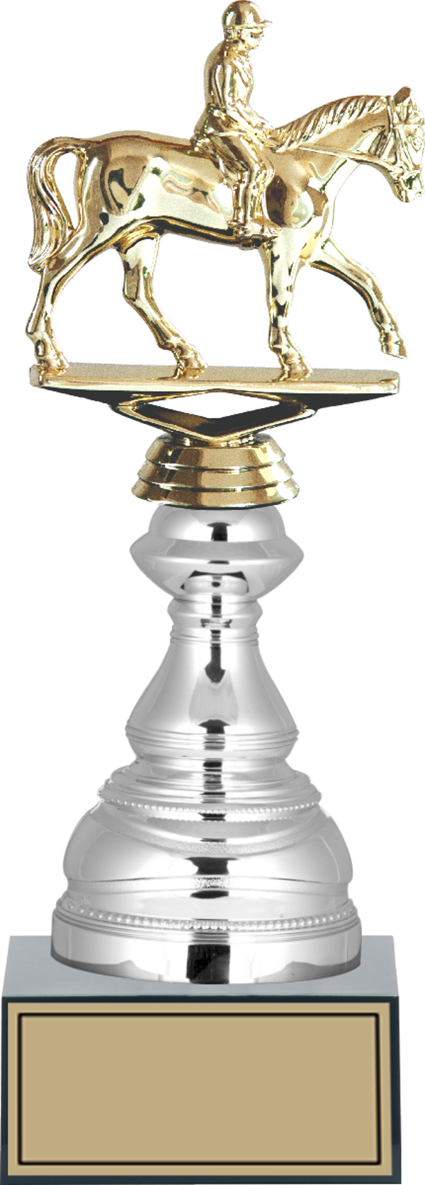ODAK KUPA - Figürlü Kupalar - At / Binici Figürlü Kupalar FG-024 B - 29 cm - Image 1