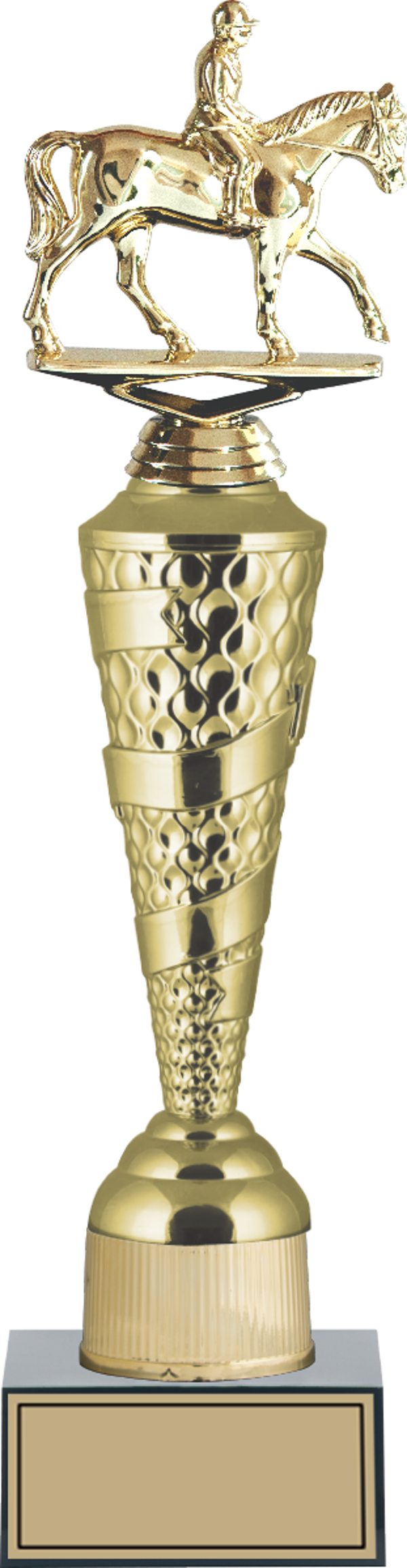 ODAK KUPA - Figürlü Kupalar - At / Binici Figürlü Kupalar FG-027 B - 44 cm - Image 1