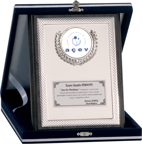 ODAK KUPA - Ahşap Plaketler - PL-089 B - 15x20 cm - Image 1
