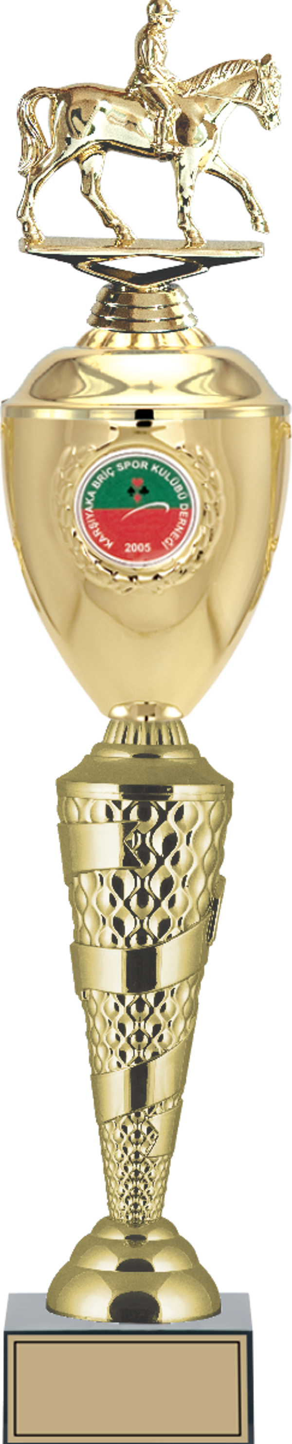 ODAK KUPA - Figürlü Kupalar - At / Binici Figürlü Kupalar FG-081 A - 60 cm - Image 1