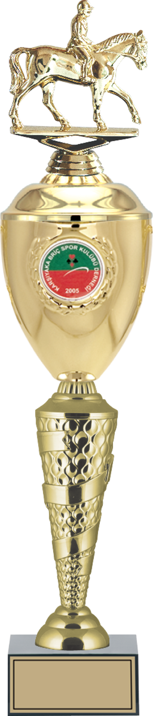 ODAK KUPA - Figürlü Kupalar - At / Binici Figürlü Kupalar FG-081 B - 58 cm - Image 1