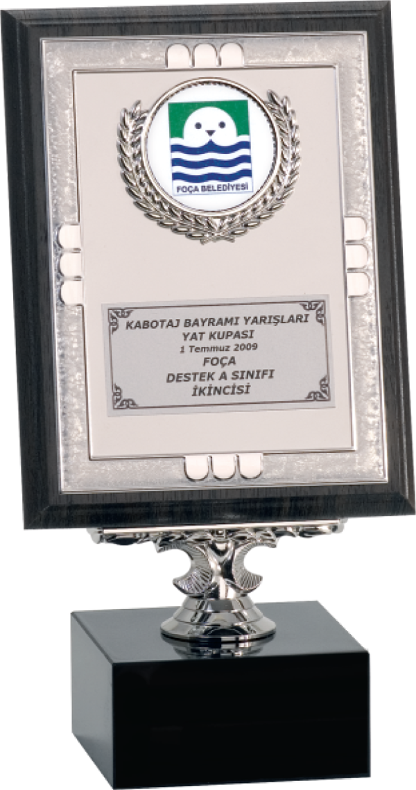 ODAK KUPA - Ahşap Plaketler - PL-030 B - 15x20 cm - Image 1