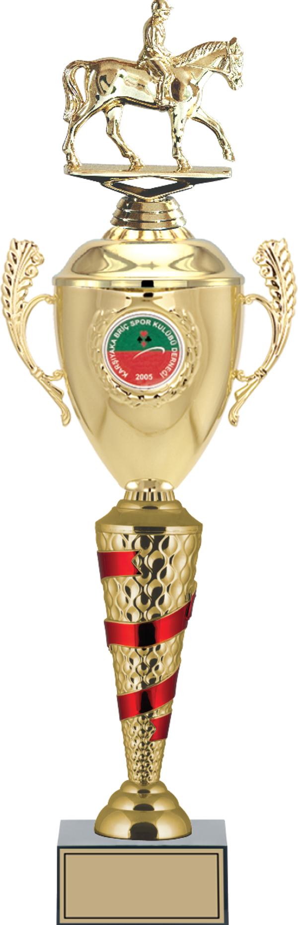 ODAK KUPA - Figürlü Kupalar - At / Binici Figürlü Kupalar FG-082 B - 58 cm - Image 1