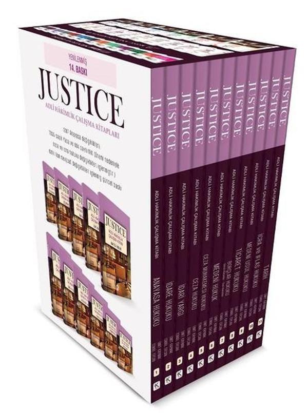 Justice Adli Hakimlik Çalışma Kitabı-8 Kitap+2018 Güncelleme Eki - Kuram - Image 1