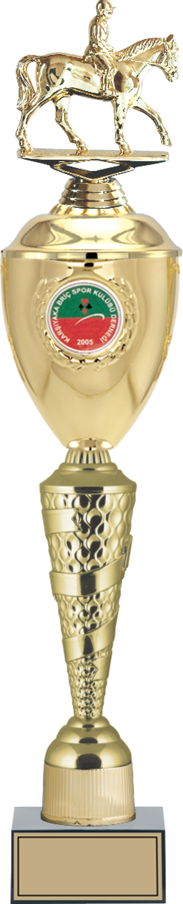 ODAK KUPA - Figürlü Kupalar - At / Binici Figürlü Kupalar FG-083 B - 62 cm - Image 1