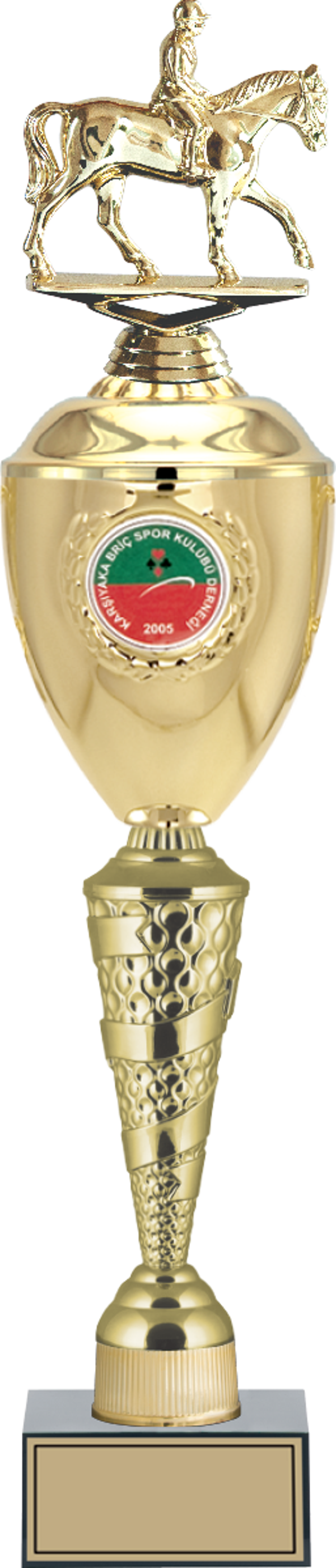 ODAK KUPA - Figürlü Kupalar - At / Binici Figürlü Kupalar FG-083 C - 58 cm - Image 1