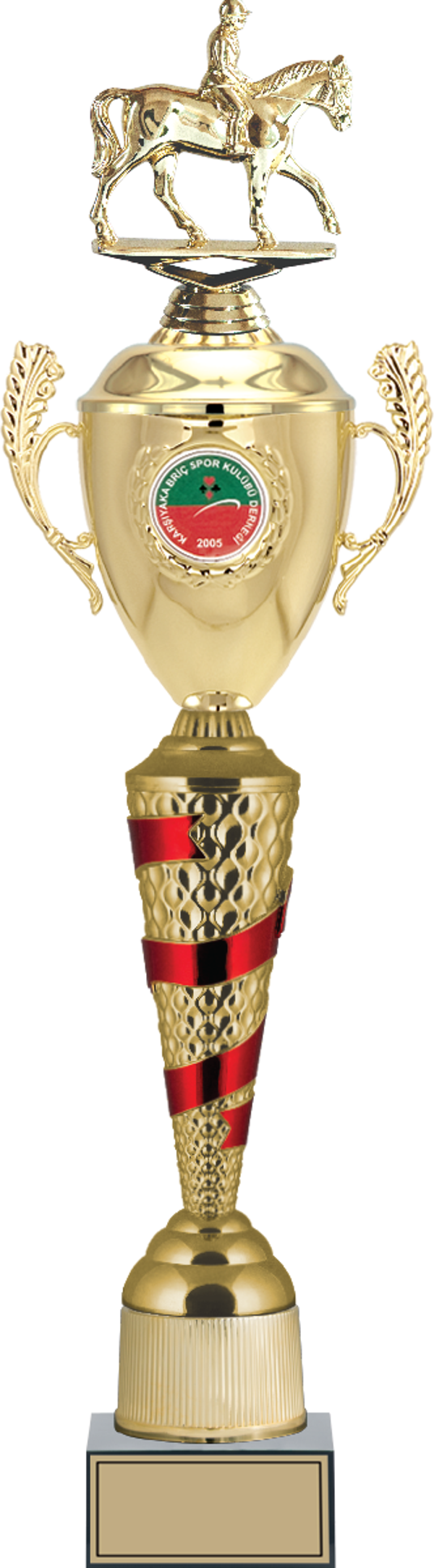 ODAK KUPA - Figürlü Kupalar - At / Binici Figürlü Kupalar FG-084 A - 65 cm - Image 1