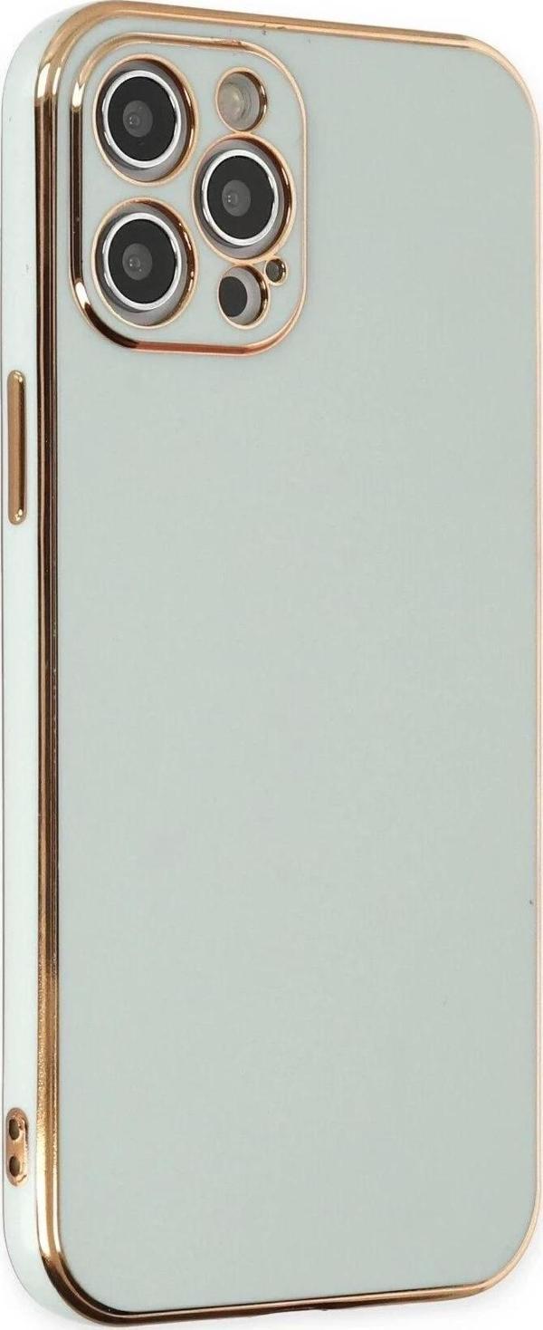 iPhone 12 Pro Max Kılıf Volet Silikon - Açık Yeşil - Image 1