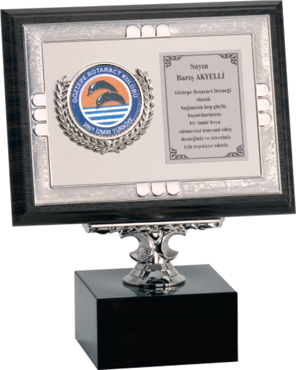 ODAK KUPA - Ahşap Plaketler - PL-032 B - 15x20 cm - Image 1