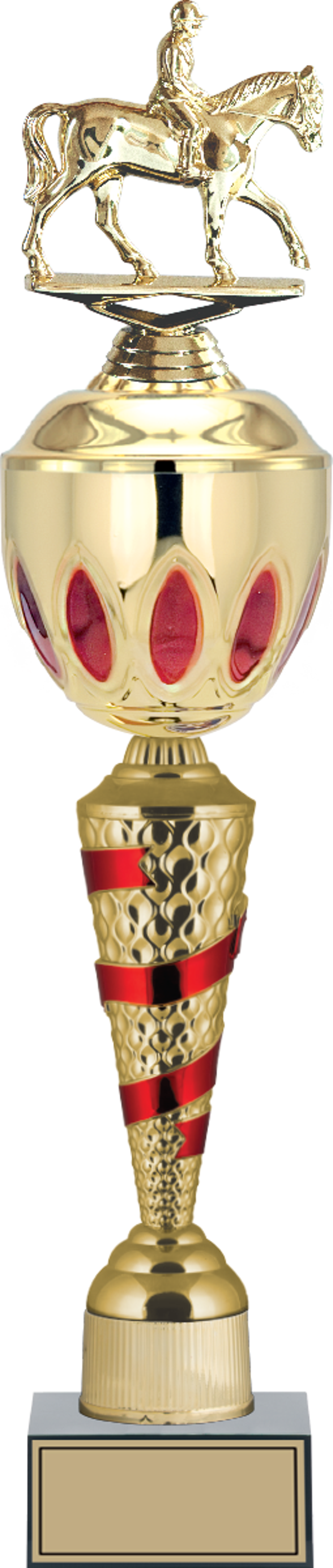 ODAK KUPA - Figürlü Kupalar - At / Binici Figürlü Kupalar FG-086 B - 55 cm - Image 1